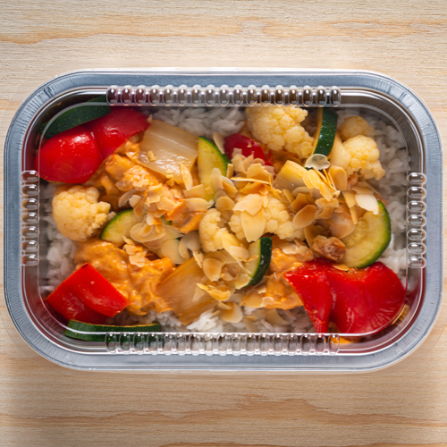 Thaise rode curry (vegetarisch)
