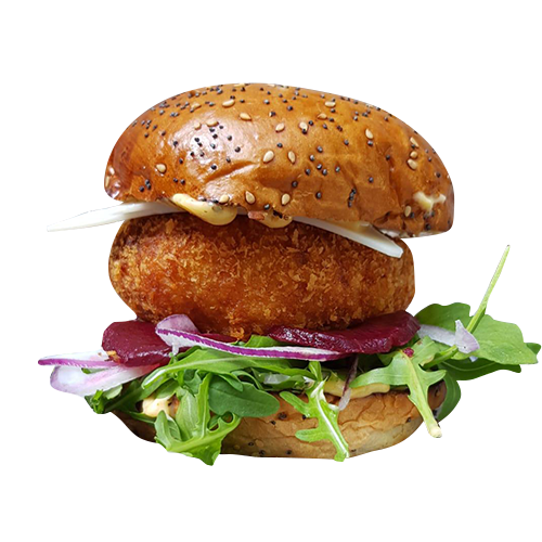 Iveau's veggie burger