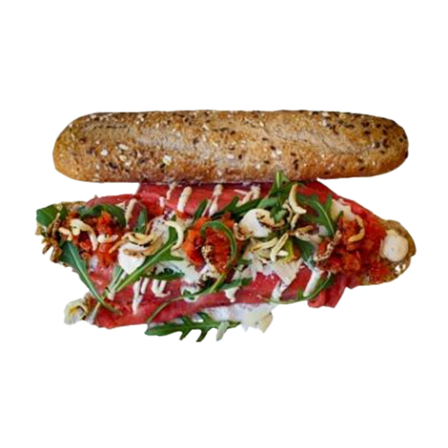 Baguette carpaccio