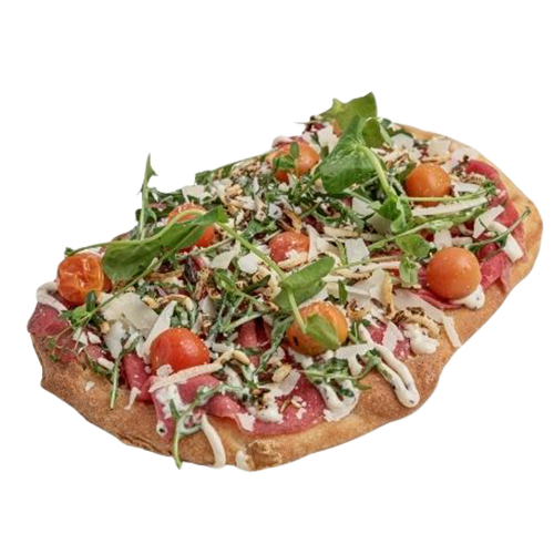 Rundercarpaccio pinsa