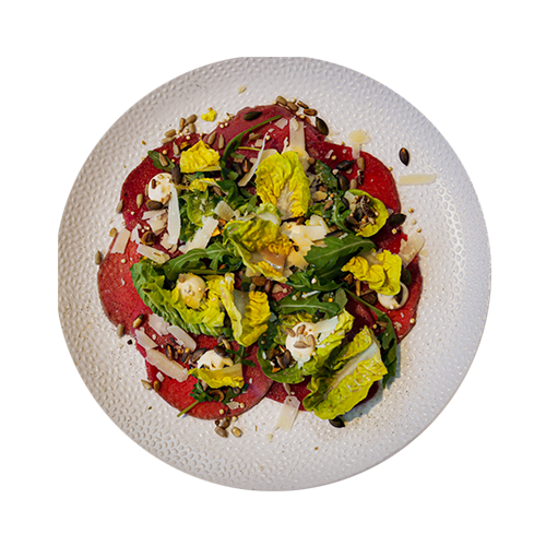 Carpaccio salade