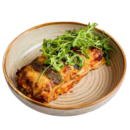 Gegrilde kip lasagne