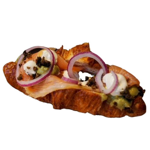 Croissant zalm