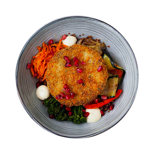Bowl falafel in je waffel - warm