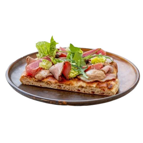 Focaccia vitello tonato