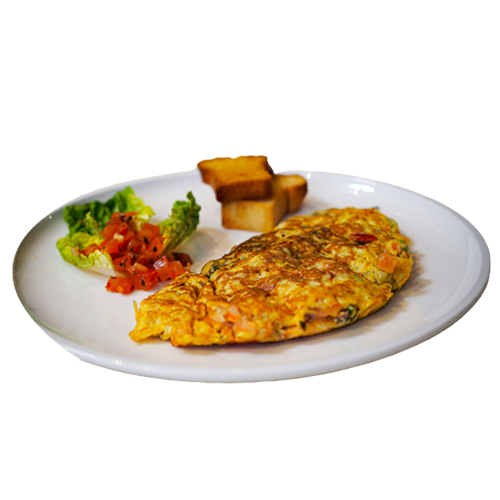 Omelet kimchi