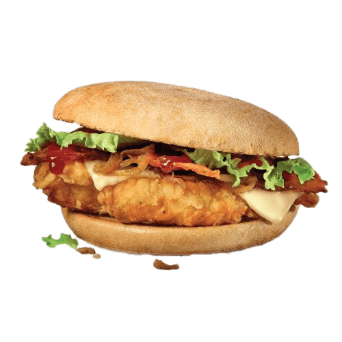 The barbeque chicken burger