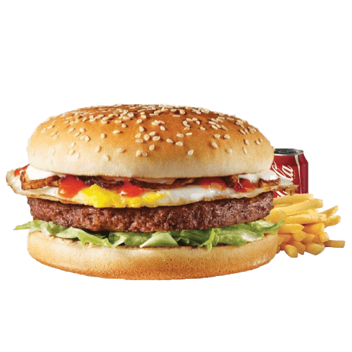 Hamburger speciaal menu