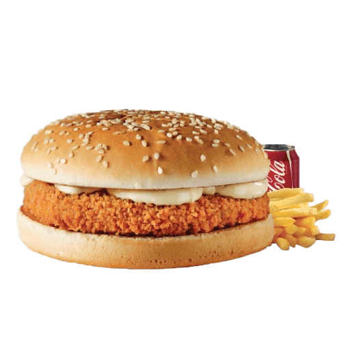 Kroketburger menu