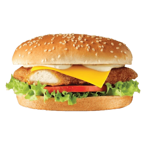 Vegetarische kipburger