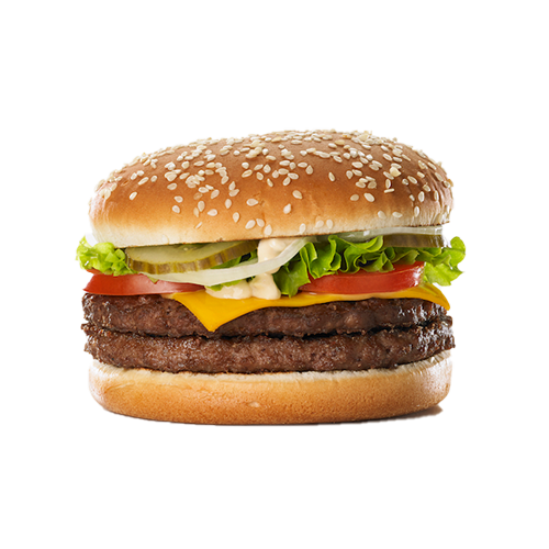 Double cheeseburger