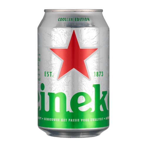 Heineken pilsener coolcan blik 33 cl