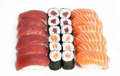 Tonijn zalm menu