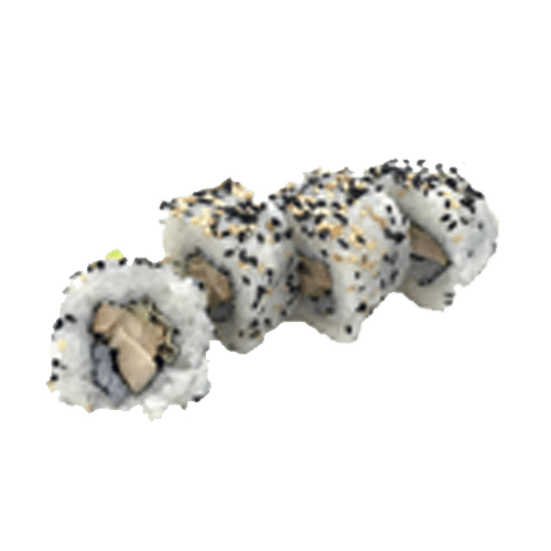 Tori teriyaki uramaki