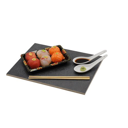 Marble sushi box