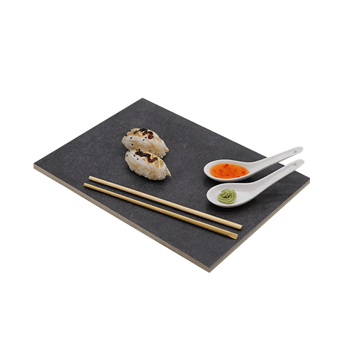 Nigiri zeebaars flambee