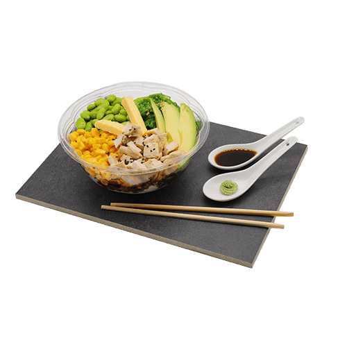 Poke bowl chicken
