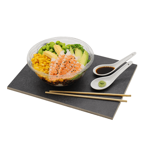 Poke bowl gamba
