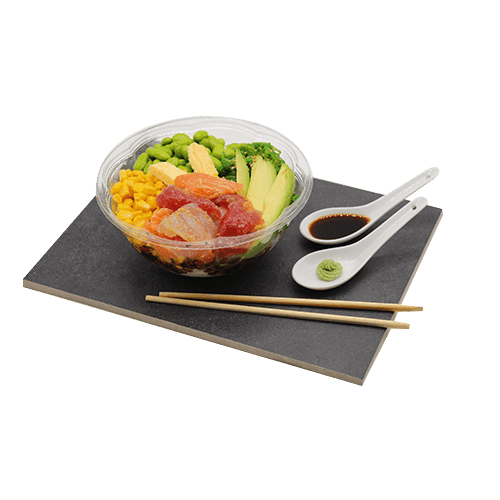 Poke bowl sashimi mix