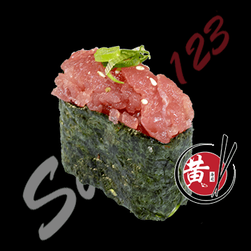 Gunkan tuna tartar
