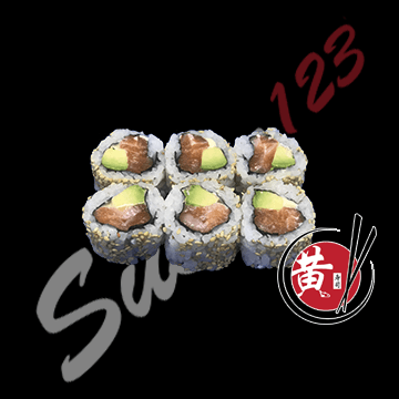 Hosomaki sake avocado maki