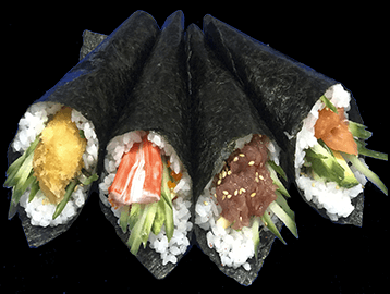 Temaki mix (4 stuks)