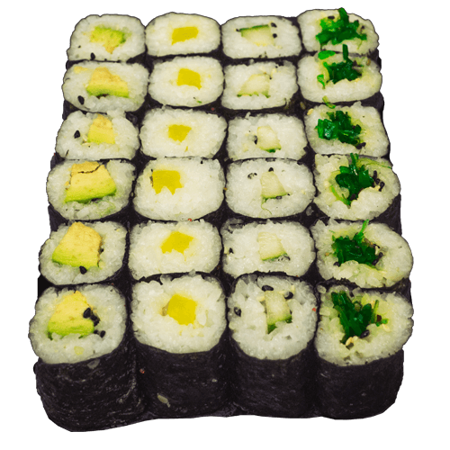 Vegetarian maki mix
