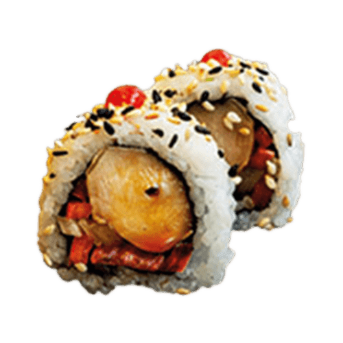 Sweet en spicy chicken roll