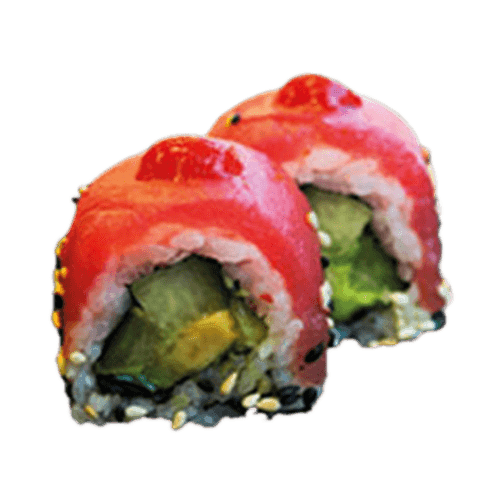 Naked spicy tuna roll
