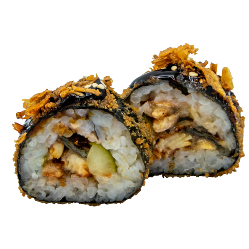 Crispy chicken banana