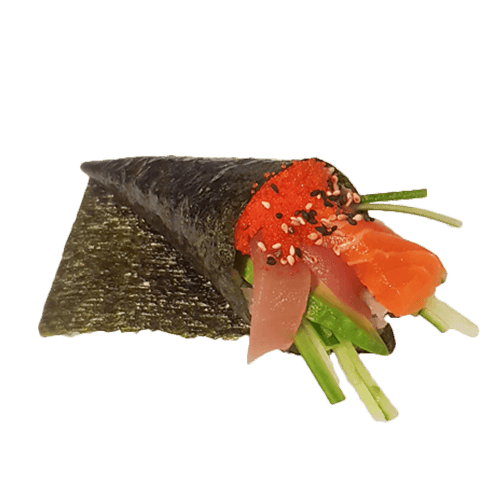 Rainbow temaki
