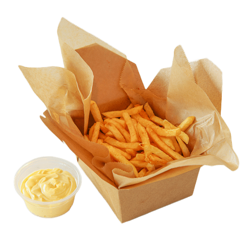 Franse frietjes met mayonaise