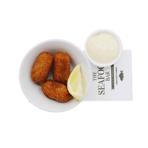 Broodje garnalenkroketten