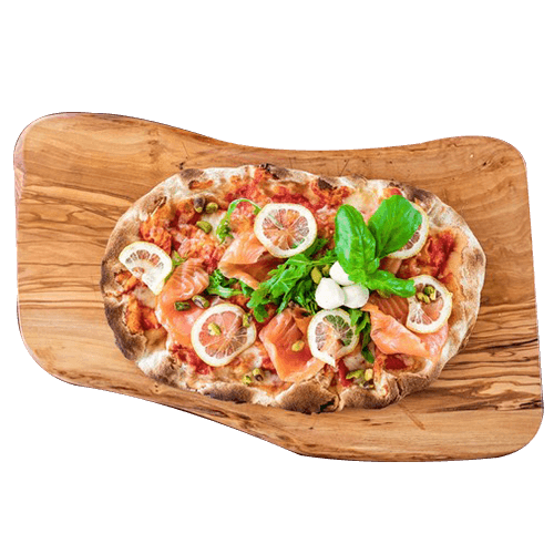 Pinsa salmone