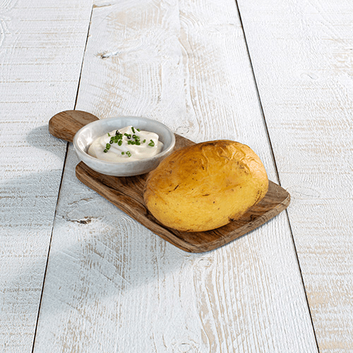 Gepofte aardappel