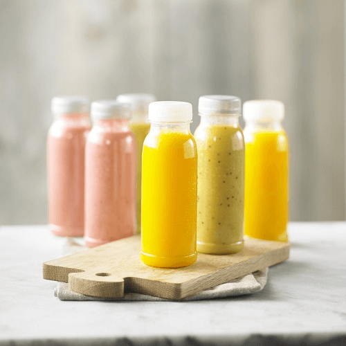 Yoghurt aardbei smoothie