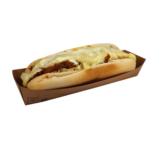Beef hotdog