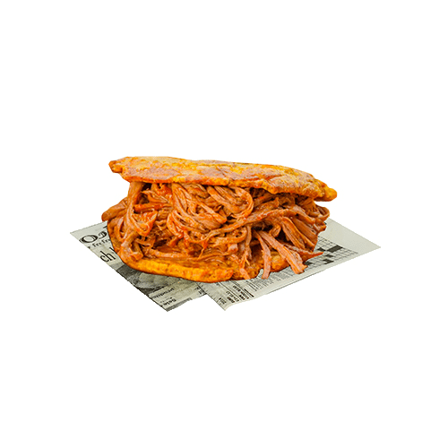 Patacón básico beef