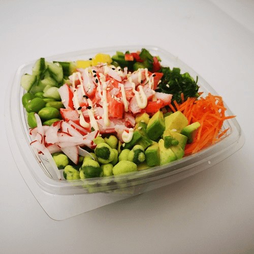 Wasabi mayo crab