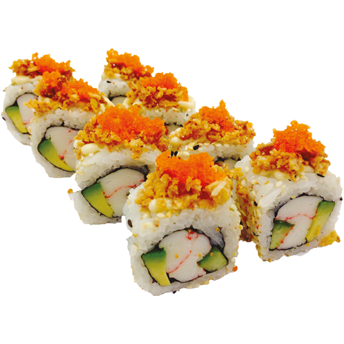 Crispy California outside roll