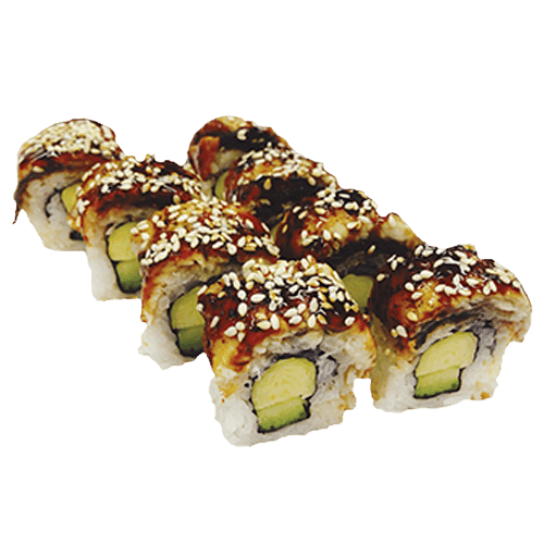 Uramaki unagi roll