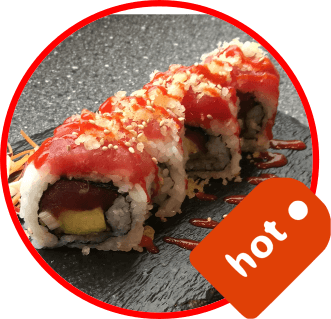 Spicy crunchy rol