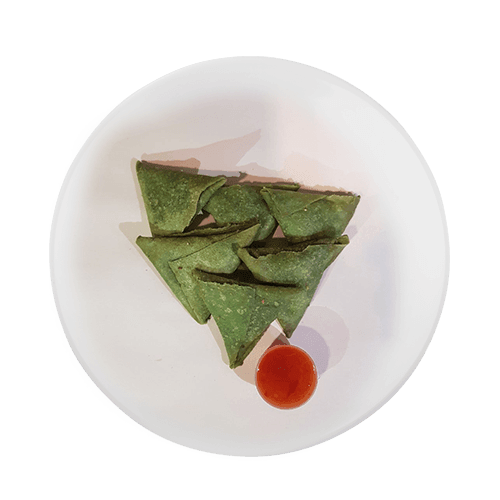 Green samosa
