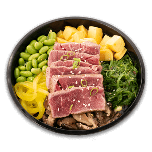 Tokyo beef tataki bowl