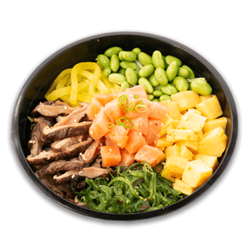 Tokyo salmon bowl