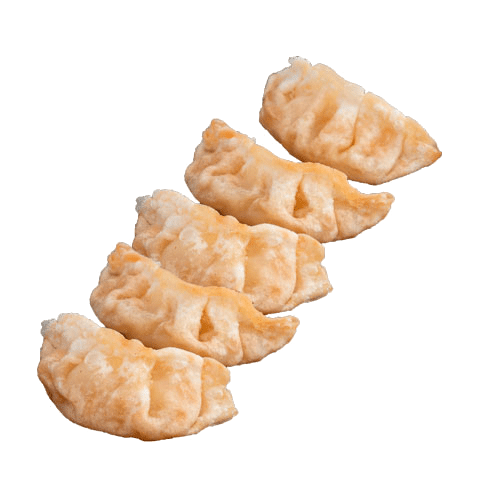 Apple gyoza
