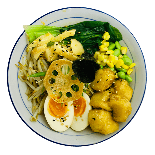 Veggie miso ramen
