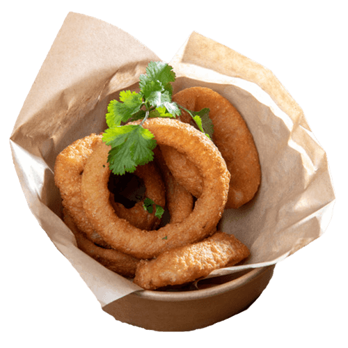 Fried onion rings