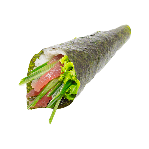 Spicy maguro handroll