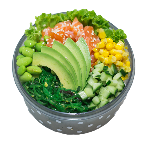 Poké bowl zalm